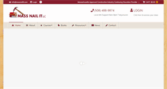Desktop Screenshot of massnailit.com